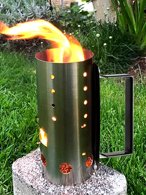 Outdoor Shisha Starter Sicherheit